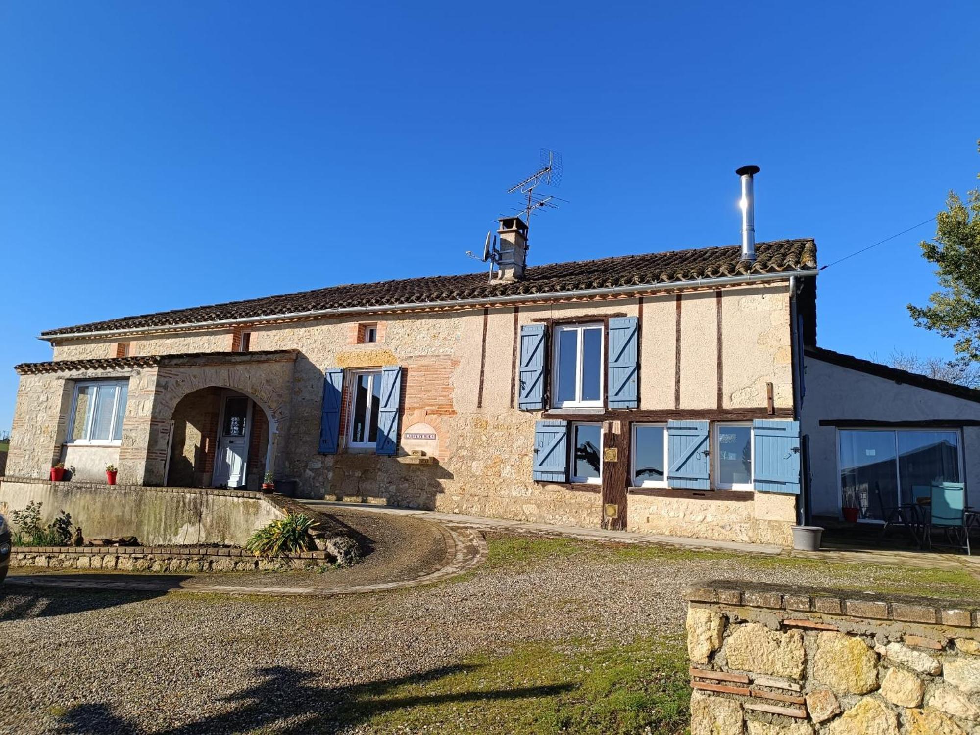 Maison D'Hotes La Fezendes Miradoux Εξωτερικό φωτογραφία